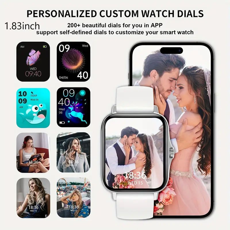 New Smartwatches Now On Sale, Featuring Message Alerts, Call Answering, Health Monitoring, Activity Tracking, Notification Reminders, And Fitness Functions.Not Waterproof - Image 4