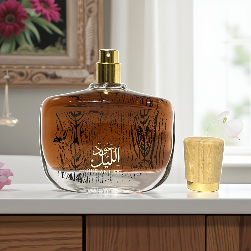 Men's Perfume, High-End Middle Eastern Noble Cologne, Long-Lasting Fragrance, Sandalwood Citrus Grass Woody Freesia, 100 ML 3.4 FL.OZ