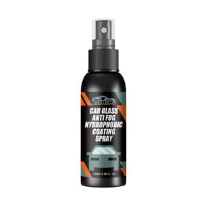 Car Glass-Anti Fog Hydrophobic Coating Spray, Rearview Mirror Windshield Cleaner Stains Hydrophobic Water Spray Antifogging Agent