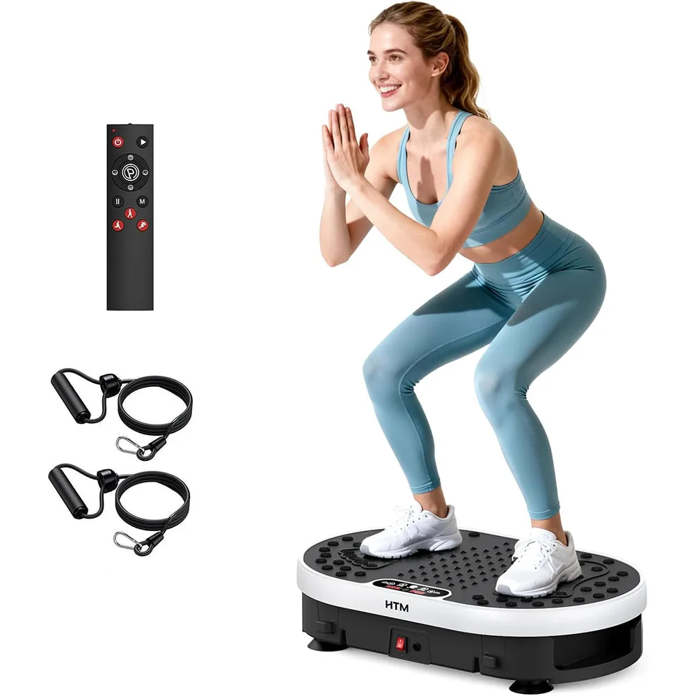 Vibration Plate Exercise Machine 120 Speed Levels 9 Preset Programs Home Fitness Equipment Weight Loss Fat Burning Muscle Toning - Image 8