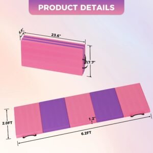 Thick Portable Home Gym Floor Pad for Yoga, Pilates, Aerobics