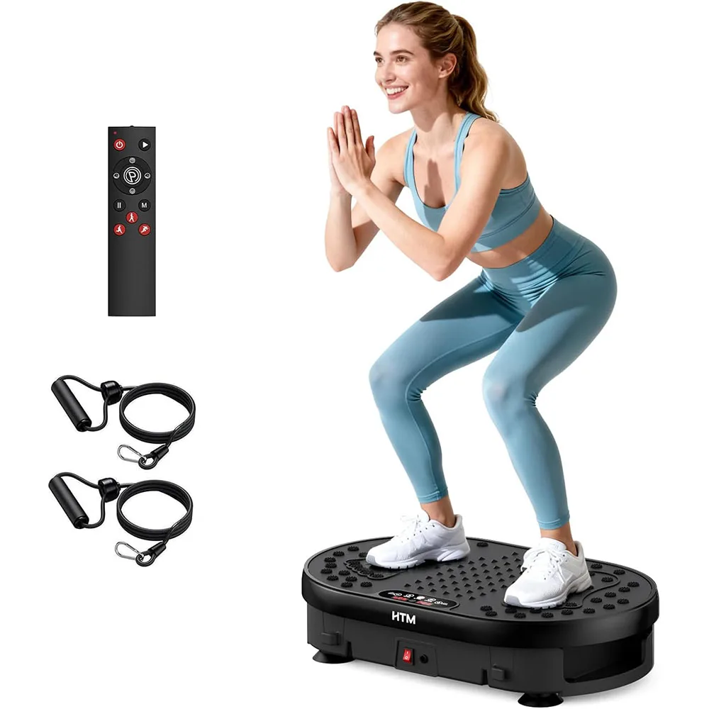 Vibration Plate Exercise Machine 120 Speed Levels 9 Preset Programs Home Fitness Equipment Weight Loss Fat Burning Muscle Toning - Image 9