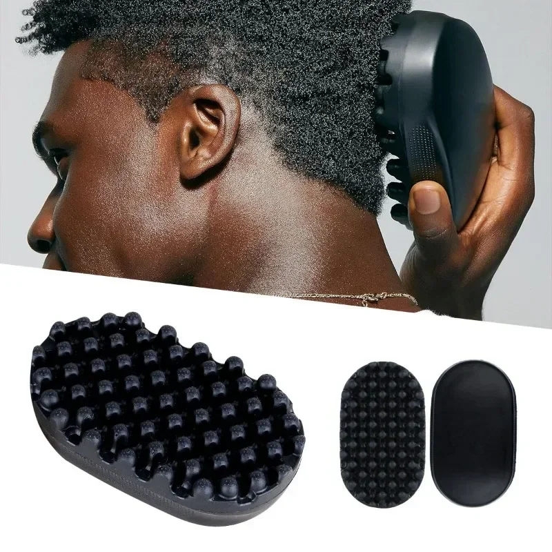 Portable Silicone Hair Brush Washable Durable Rubber - Image 2