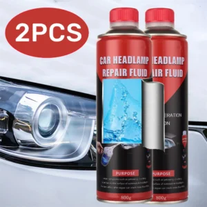 2PCS Headlight Repair Liquid Polishing Car Headlights