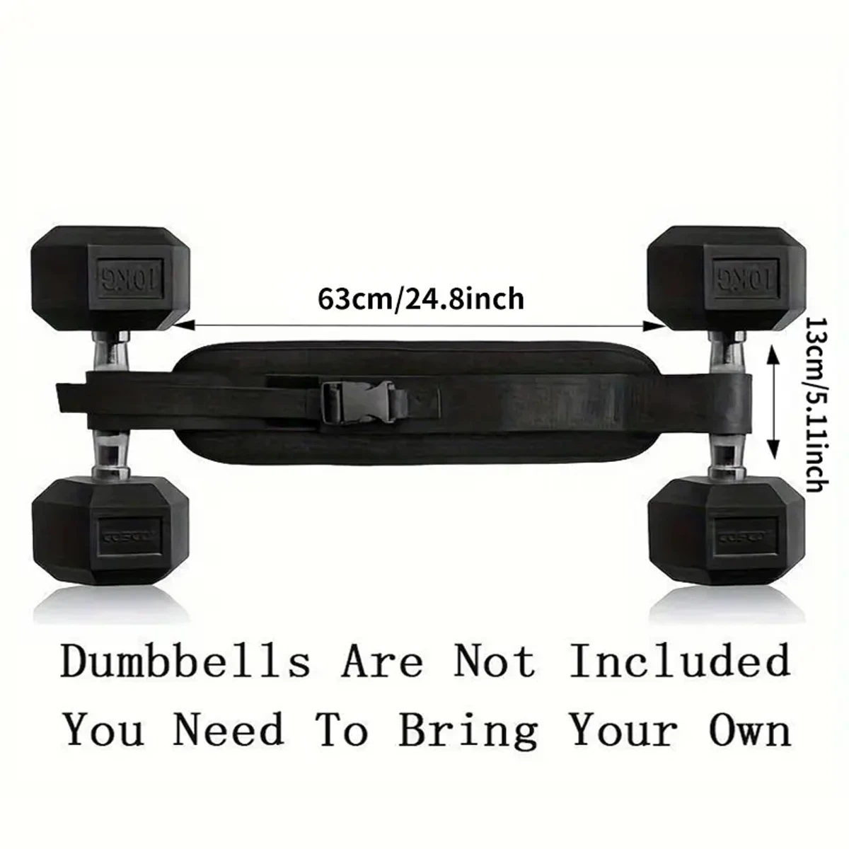 Adjustable Weighted Waist Belt, for Home Workouts, Dumbbell Training & Hip Shaping, Home Gym Fitness Equipment - Image 13