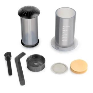 Espresso Coffee Maker Portable Cafe French Press CafeCoffee Pot For AeroPress Machine with 50pcs Filters Paper Kit Barista Tools