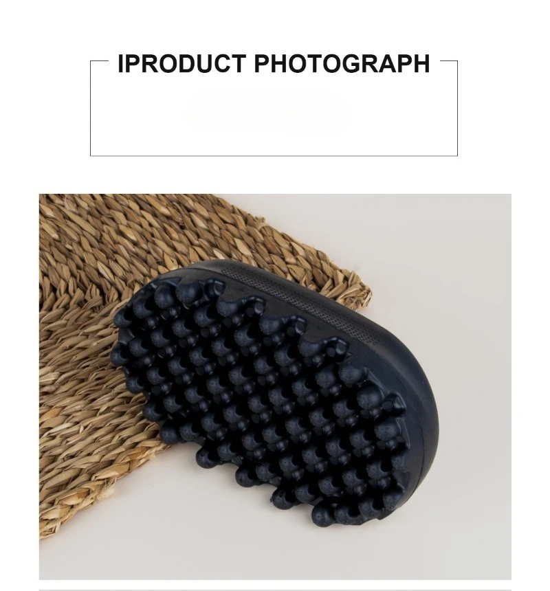 Portable Silicone Hair Brush Washable Durable Rubber - Image 17