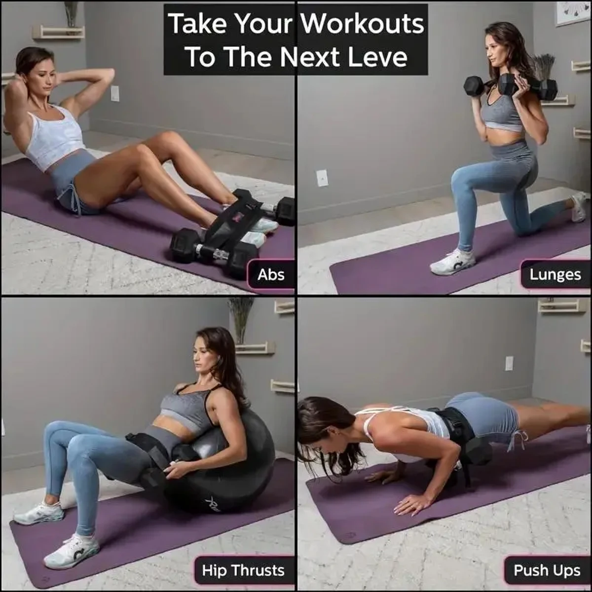 Adjustable Weighted Waist Belt, for Home Workouts, Dumbbell Training & Hip Shaping, Home Gym Fitness Equipment - Image 11