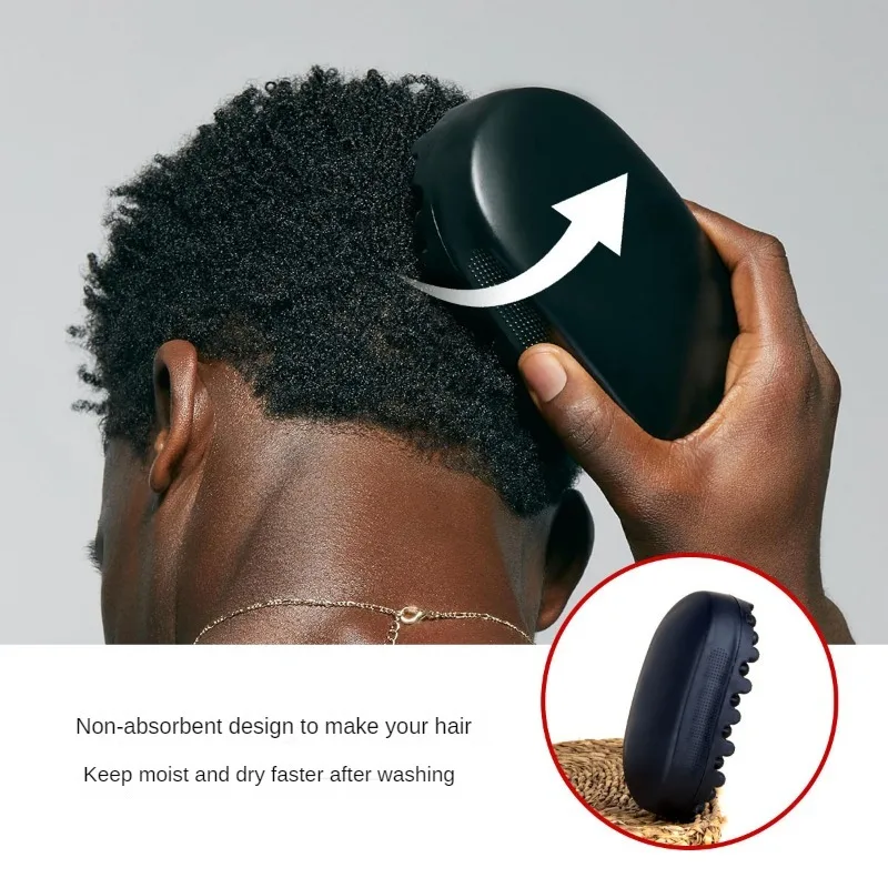 Portable Silicone Hair Brush Washable Durable Rubber - Image 14