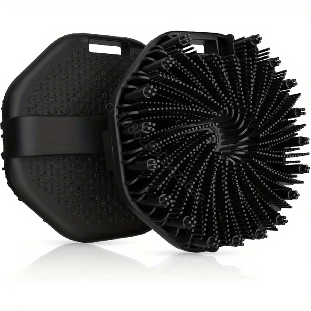 Bath Soft Silicone Back Brush Bath Shower Sponge Scrubbing - Image 14