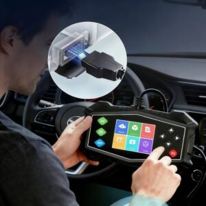 Escaner Automotriz OBD2 Scanner, Automotive Diagnostic Scan Tool, Read/Clear Codes, I/M Readiness, DTC Lookup for Smog Check