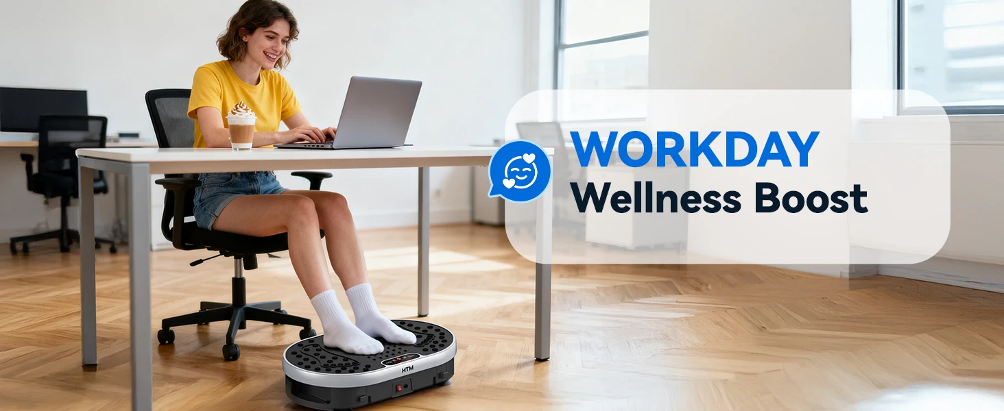 Vibration Plate Exercise Machine 120 Speed Levels 9 Preset Programs Home Fitness Equipment Weight Loss Fat Burning Muscle Toning - Image 17