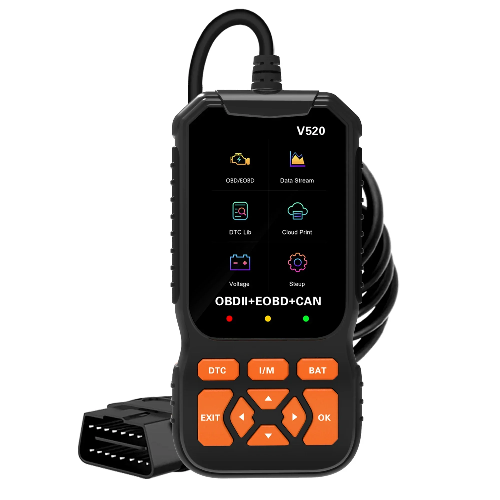 OBD2 Car Scanner Diagnostic Scanning Tool, Professional Mechanical - Image 7