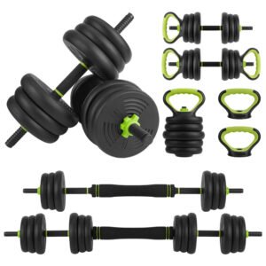 Adjustable Dumbbells 44/66/88Lbs Free Weight Set with Connector