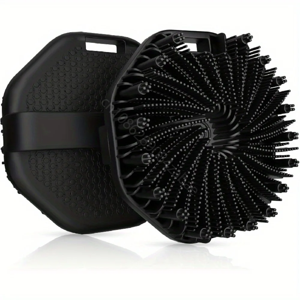 Bath Soft Silicone Back Brush Bath Shower Sponge Scrubbing - Image 6