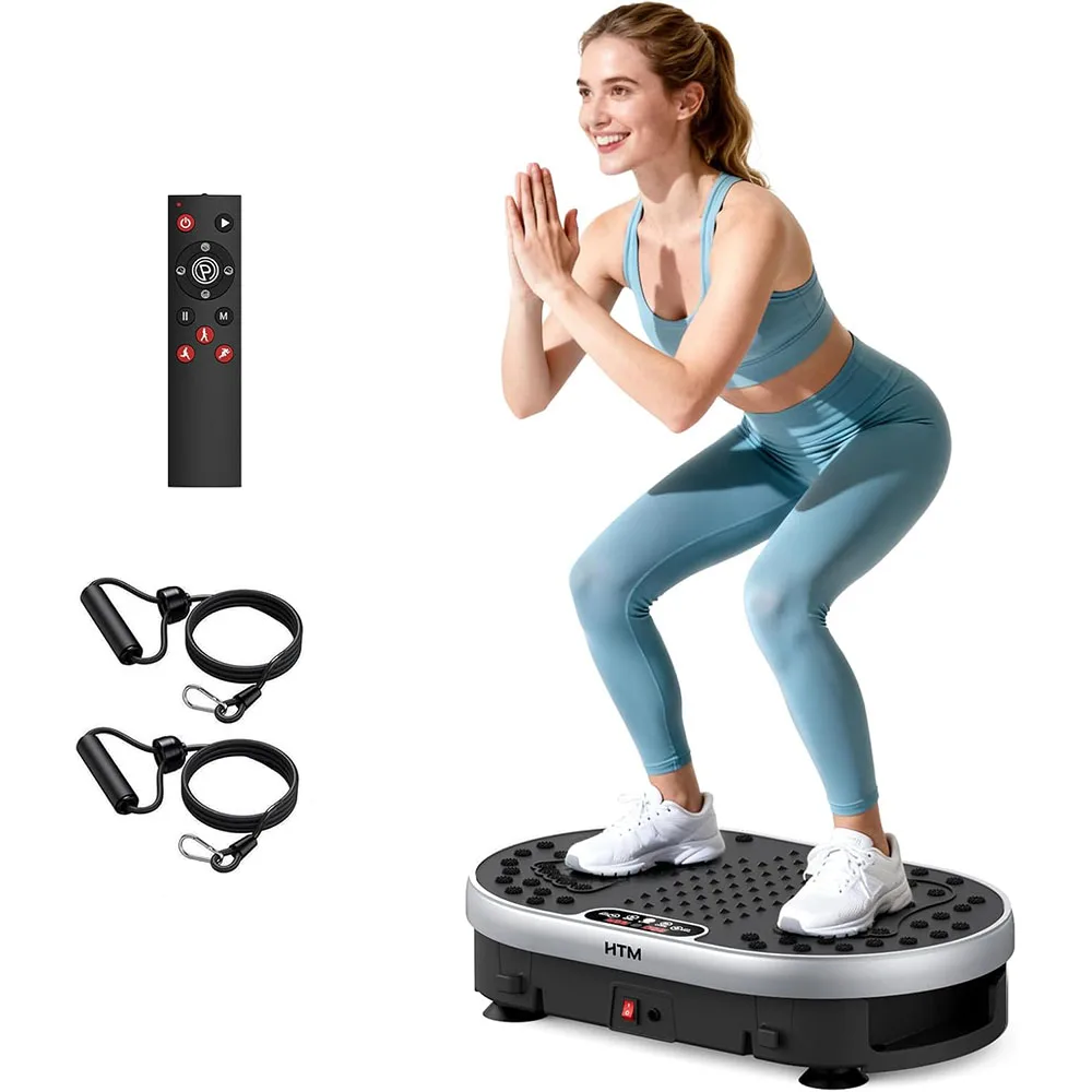 Vibration Plate Exercise Machine 120 Speed Levels 9 Preset Programs Home Fitness Equipment Weight Loss Fat Burning Muscle Toning - Image 7