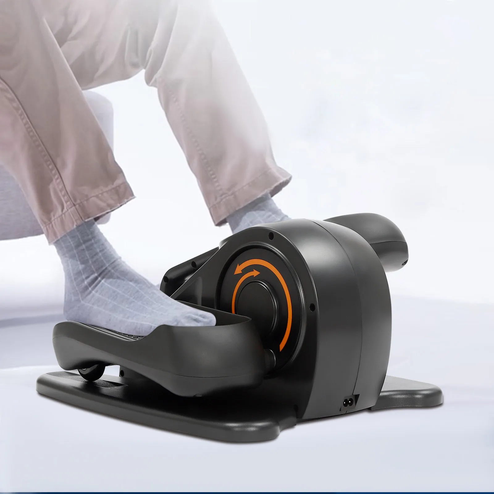 Step Fitness Machine, Under Desk Elliptical, Stepper Electric Compact Adjustable Bidirectional Quiet No Assembly for Home Indoor Gym - Image 10