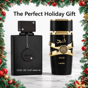 Lattafa Asad & Armaf Club de Nuit Intense Men Fragrance Bundle for Men (2-Piece Set)