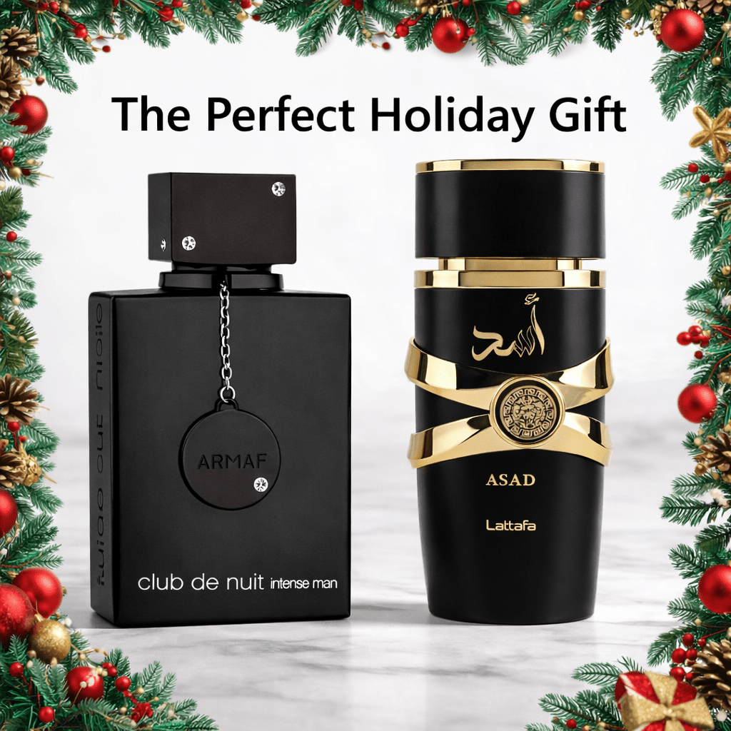 Lattafa Asad & Armaf Club de Nuit Intense Men Fragrance Bundle for Men (2-Piece Set)