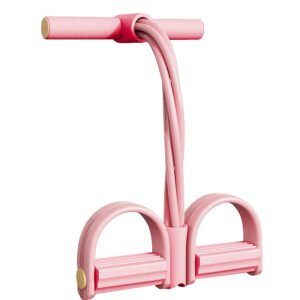 6-Tube Pedal Puller Resistance Rope, Foot Pedal Resistance Band, Yoga Elastic Exercise Bands, Stretching Slimming Training, Strength Exercise, Resistance Workout, Elast Compreh