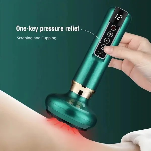 Body Gua Sha Scraping Massager. 12 Level Electric Vacuum Cupping Massager, Rechargeable And Cordless. Perfect For Halloween, Christmas And Birthday Gifts - Image 3