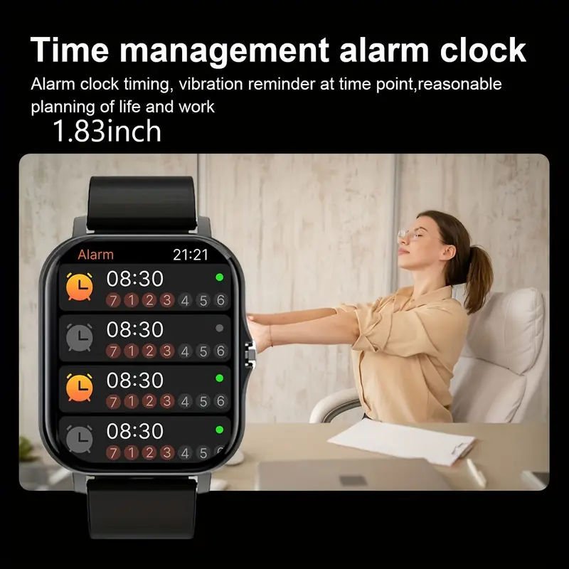 New Smartwatches Now On Sale, Featuring Message Alerts, Call Answering, Health Monitoring, Activity Tracking, Notification Reminders, And Fitness Functions.Not Waterproof - Image 8
