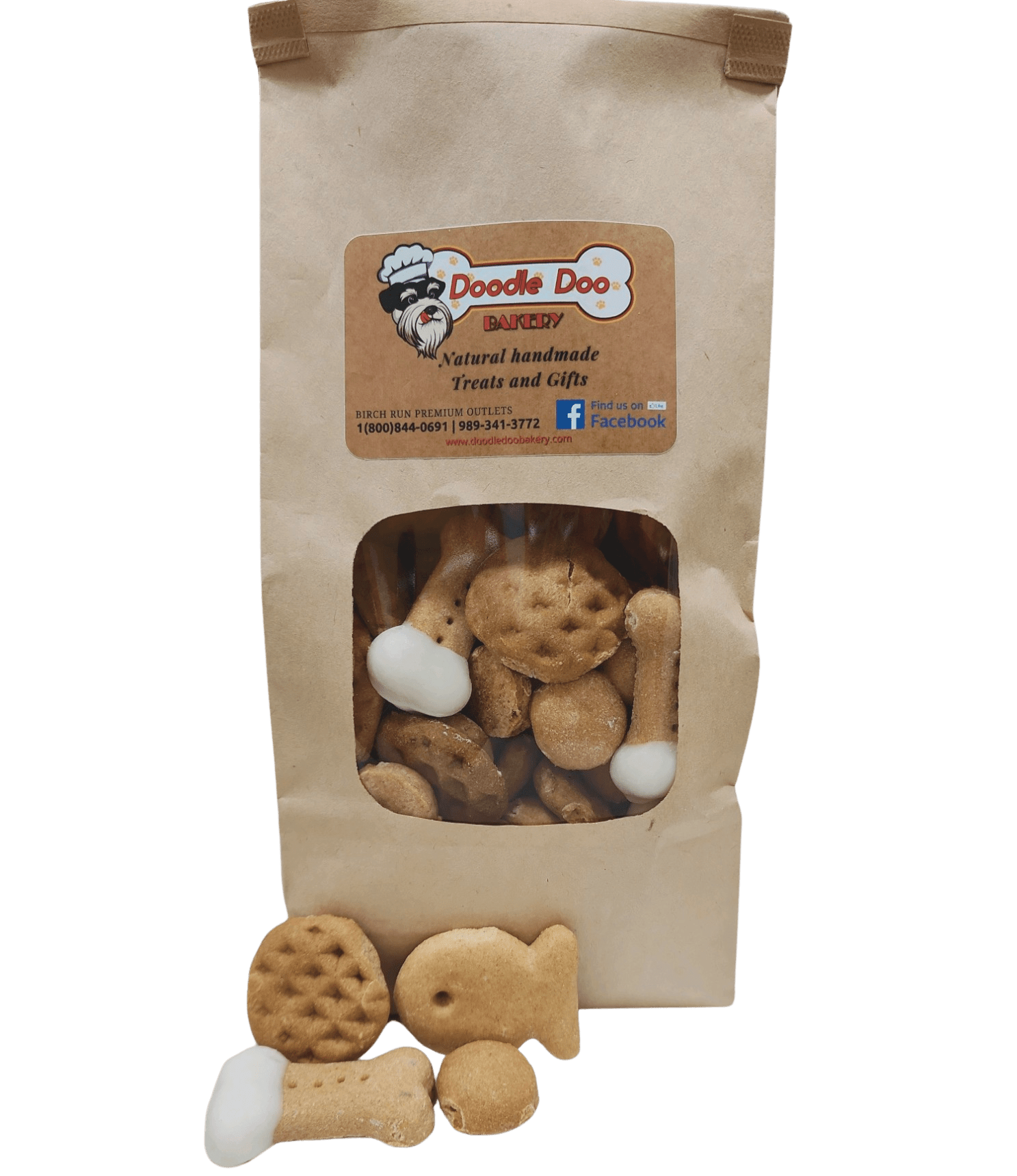 Homemade Dog Treat Party Bag – 1 lb Variety Mix - Image 2