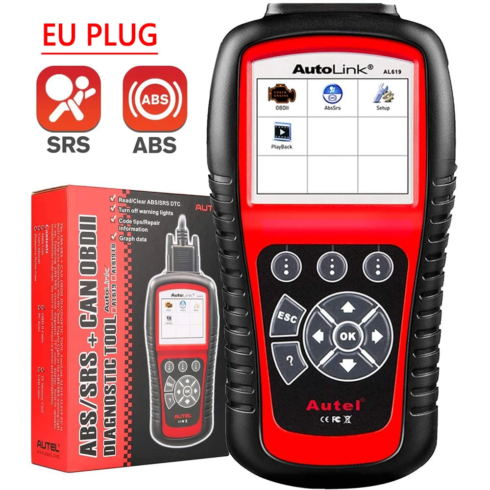 Autel AL619 AL519 OBD2 Scanner Car Diagnostic Tool Code - Image 24