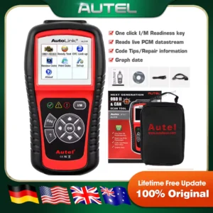 Autel AL619 AL519 OBD2 Scanner Car Diagnostic Tool Code