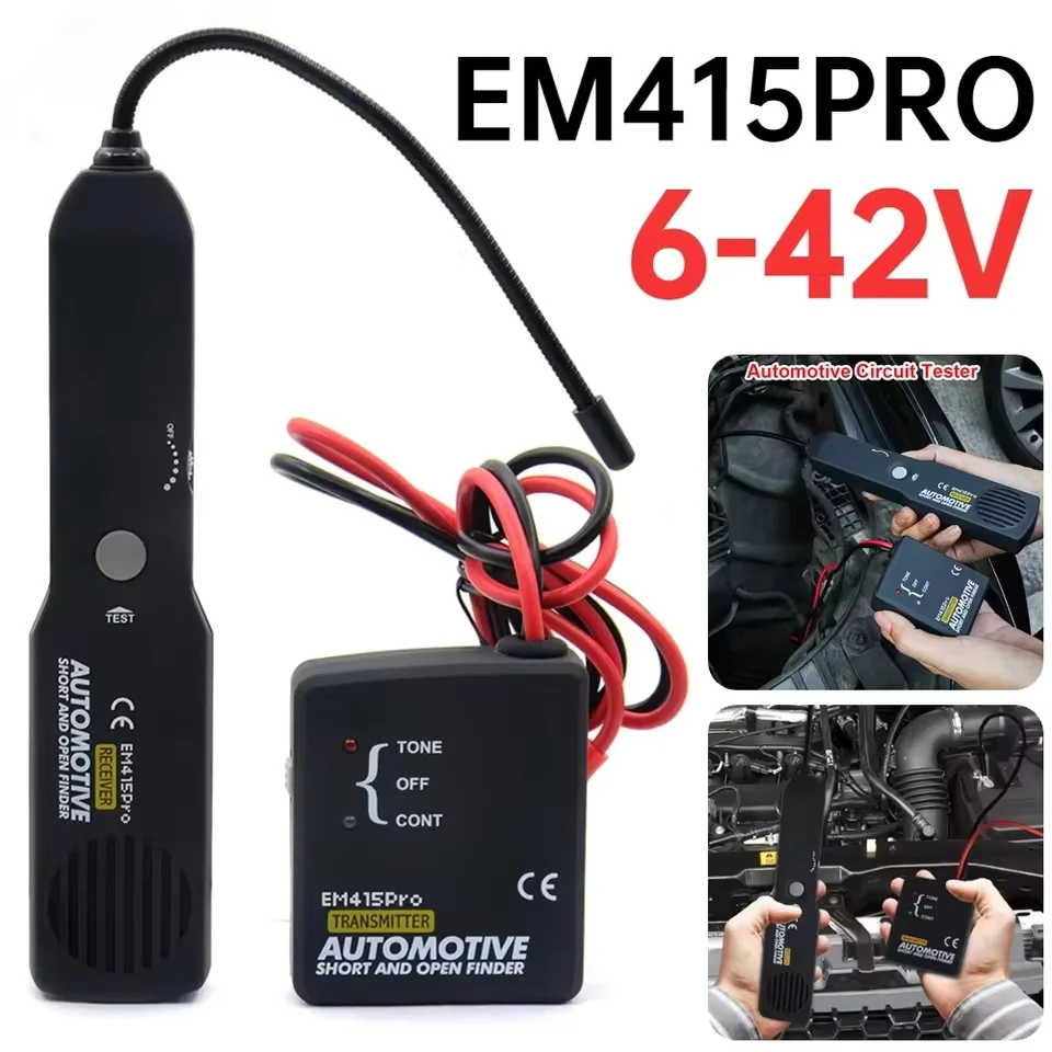 EM415PRO Automotive Circuit Tester DC 6‑42V Car Short Open Finder Wire Tracer Cable Breakpoint Detector Non‑destructive Automobile Repair Diagnostic Tool - Image 7