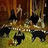 MYBOLE 6 Pack Halloween Black Scare Cat and Ghost Statues Party Decorations Yard Signs with Stakes - Image 5