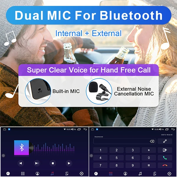IYING Single Din 11.6" Car Radio Wireless CarPlay Android Auto 2+32GB, 5G WiFi Split‑Screen PIP, AM FM Car Stereo with Physical Knob, Steering Wheel Control, Detachable Adjustable Display - Image 18