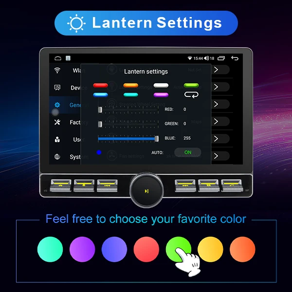IYING Single Din 11.6" Car Radio Wireless CarPlay Android Auto 2+32GB, 5G WiFi Split‑Screen PIP, AM FM Car Stereo with Physical Knob, Steering Wheel Control, Detachable Adjustable Display - Image 19