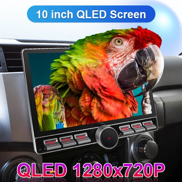 IYING Single Din 11.6" Car Radio Wireless CarPlay Android Auto 2+32GB, 5G WiFi Split‑Screen PIP, AM FM Car Stereo with Physical Knob, Steering Wheel Control, Detachable Adjustable Display - Image 17